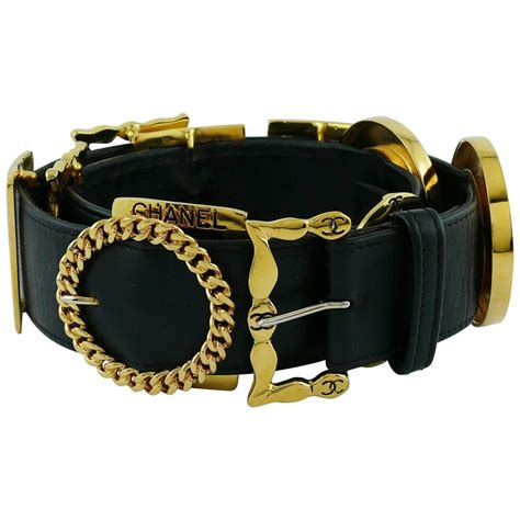 vintage chanel buckel|chanel belts for sale.